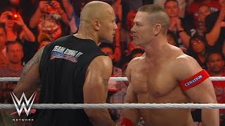 Watch The Rock and John Cena on their epic clash: WWE Network Video