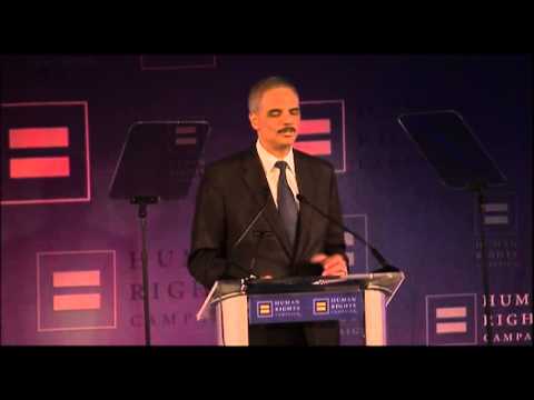 Watch Holder Applies Gay Marriage Ruling to Justice News Video Video
