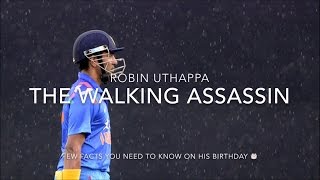 Watch Indian Batsman Robin Uthappa turns 31 today Video