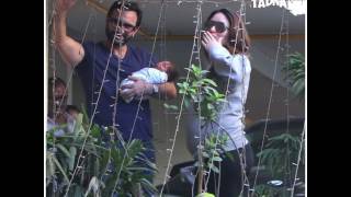 Watch Exclusive! Kareena Kapoor Khan discharged from hospital, posing with hubby Saif & son Video