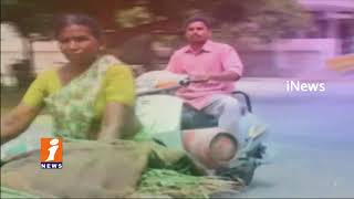 Watch Cooking Gas Cylinder Crisis To People in Hyderabad | Suffering With Lack Of Service | iNews Video