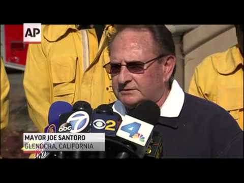 Watch Three Arrested in California Wildfire News Video Video