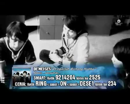 Watch DEMEISES - Dengarlah Bintang Hatiku (RBT Version) Video