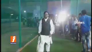 Watch HCA President Vivek inaugurates Dronacharya Cricket Academy In Uppal | Hyderabad | iNews Video