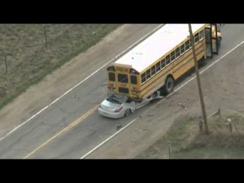 Watch Raw- Students Hurt in Colo. School Bus Crash News Video Video