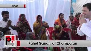 Watch Rahul Gandhi slams PM Modi at Bihar's Champaran rally Politics Video Video