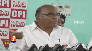 Watch CPI Chada Venkat Reddy Slams Modi and KCR | Karimnagar | iNews Video