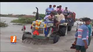 Watch Transport Stops Between Nimbagallu and Donekal Villages Due To Heavy Rain| Uravakonda | iNews Video