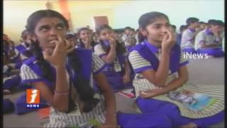 Watch Brain Skill Development Program at Saraswati Sishu Mandir in Jagtial | iNews Video