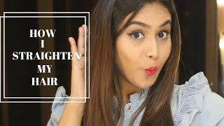 Watch HOW I STRAIGHTEN MY HAIR | SECRET FOR MY LONG HAIR Video