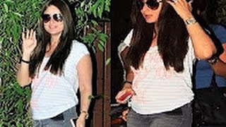 Watch Kareena Kapoor Khan Baby Bump Captured in Camera Video
