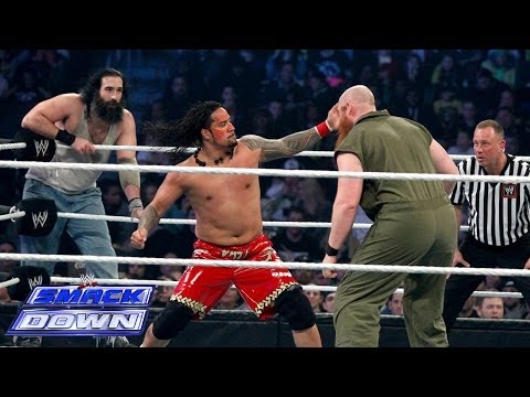 Watch The Usos vs. Luke Harper & Erick Rowan- SmackDown, Jan. 10, 2014 -WWE Wrestling Video Video