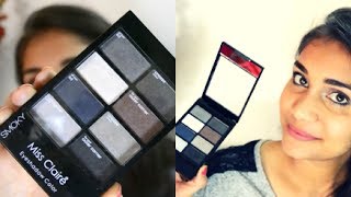 Watch Easy Smokey Eye Makeup for Beginners | Miss Claire Smokey Eyeshadow Palette Review Video