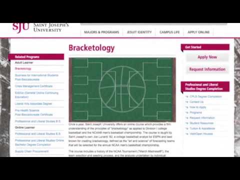 Watch Bracketology- Long Odds for the Perfect Pick News Video Video