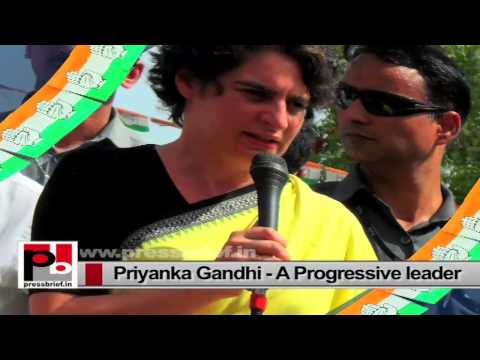 Watch Priyanka Gandhi Vadra-Young Congress campaigner, genuine mass leader Video
