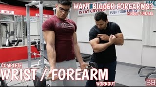 Watch BBRT #49- Complete WRIST / FOREARM workout! (Hindi / Punjabi) Video