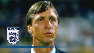 Watch Roy Hodgson pays respect to "true legend" Johan Cruyff Video