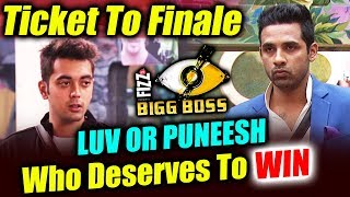 Watch Luv Or Puneesh - Who DESERVES To WIN Ticket To Finale - Bigg Boss 11 | VOTE NOW Video