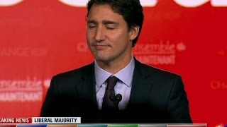 Watch Justin Trudeau Elected Canadian Prime Minister Video