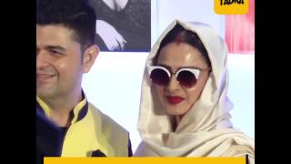 Watch Rekha looks outstandingly stunning at Dabboo Ratnaniâ€™s 2018 calendar launch Video