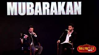 Watch Funny Chit Chat With Arjun Kapoor & Anil Kapoor At Mubarakan Sangeet Night Video