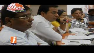 Watch Grater Corporators Pout For Not Get KTR Appointment | Loguttu | iNews Video