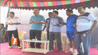 Watch Tennis Summer Sports Camp In Vizianagaram | Union Minister Ashok Gajapathi Raju Participate | iNews Video