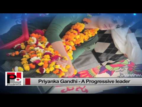 Watch Young and charismatic Priyanka Gandhi Ã¢â‚¬â€œEnergetic Congress campaigner Video