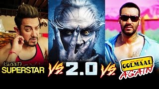 Watch Aamir Khan's Secret Superstar To Clash With Robot 2.0 & Golmaal Again Video