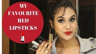 Watch MY FAVOURITE RED LIPSTICKS | MAKEUP AND FASHION DIARIES Video