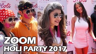 Watch Zoom Holi Party 2017 - FULL HD VIDEO - Urvashi Rautela, Poonam Pandey, Rakhi Sawant Video