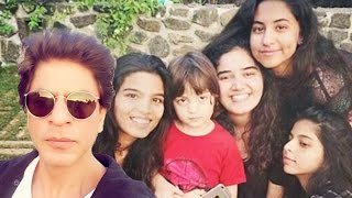 Watch Shahrukh Khanâ€™s Son AbRam POSES With Gang Of HOT GIRLS Video