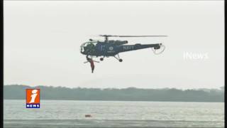 Watch Navy Show Attracts Visitors In Vijayawada | Andhra Pradesh | iNews Video