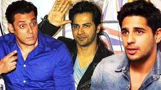 Watch Salman CHALLENGES Varun For Judwaa 2, Sidharth Malhotra REJECTS Salman's Race 3 Video