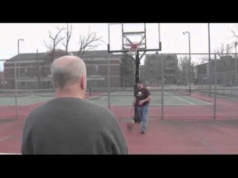 Watch Blind Man Shoots Three-Point Basket News Video Video