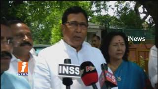 Watch Telangana Congress Leaders Supports Meira Kumar For President Candidate | Delhi | iNews Video