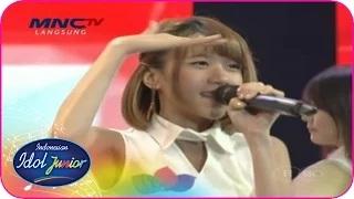 Watch CHERRYBELLE - DIAM DIAM SUKA (Cherrybelle) - Spektakuler Show 9 - Indonesian Idol Junior Video