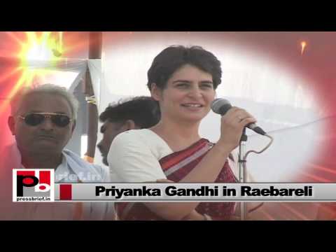 Watch Priyanka Gandhi Vadra -- star Congress campaigner who easily connects with people Video