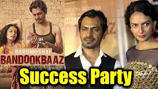 Watch Babumoshai Bandookbaaz SUCCESS PARTY | Nawazuddin Siddiqui, Bidita Bag Video