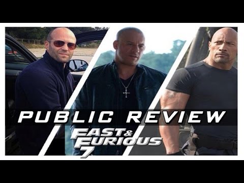 Watch 'Furious 7' Public REVIEW | Vin Diesel, Jason Statham | | LehrenTV Video