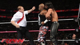 Watch The Dudley Boyz vs. Seth Rollins & Corporate Kane: WWE Raw, Oct. 5, 2015 Video