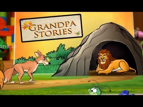 Watch Grandpa Stories - Intelligent Fox - English Moral Story For Kids Video