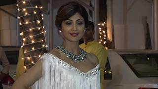 Watch Bipasha Basu, Karan Singh Grover, Sridevi And Other Celebs At Shilpa Shetty Diwali Party 2017 Video