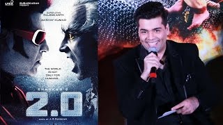 Watch Karan Johar Reaction on Robot 2.O Satellite Rights For 110cr | Rajinikanth, Akshay Kumar Video
