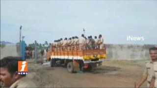 Watch High Tension at Tundurru as Police Arrest Mega Aqua Food Park  Protesters | West Godavari | iNews Video