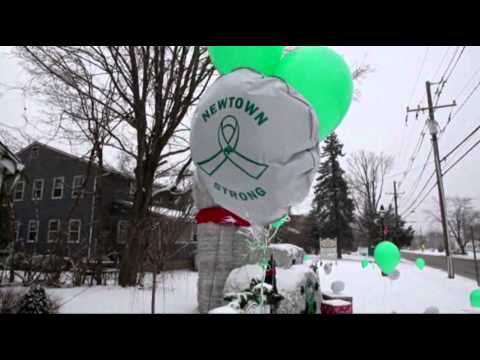 Watch Raw: Bells Toll in Newtown for 26 Victims News Video Video