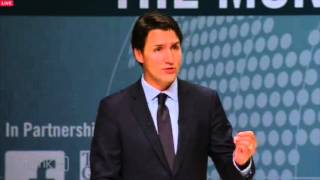 Watch Justin Trudeau at the Munk Debate: Highlights Video