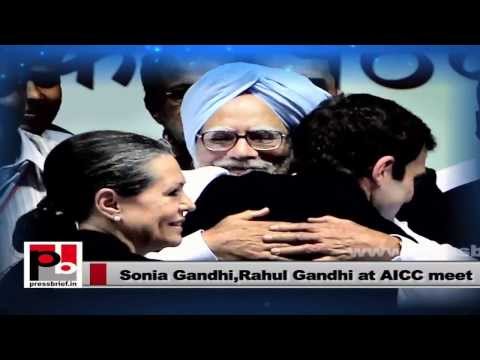 Watch Rahul Gandhi, Sonia Gandhi-"We does not respond by turning people against each other" Video