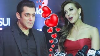 Watch Iulia Vantur Sings 'Teri Meri Prem Kahani' For Salman Khan | Stardust Awards 2016 Video