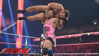Watch Ryback vs. Rusev: WWE Raw, October 12, 2015 Video